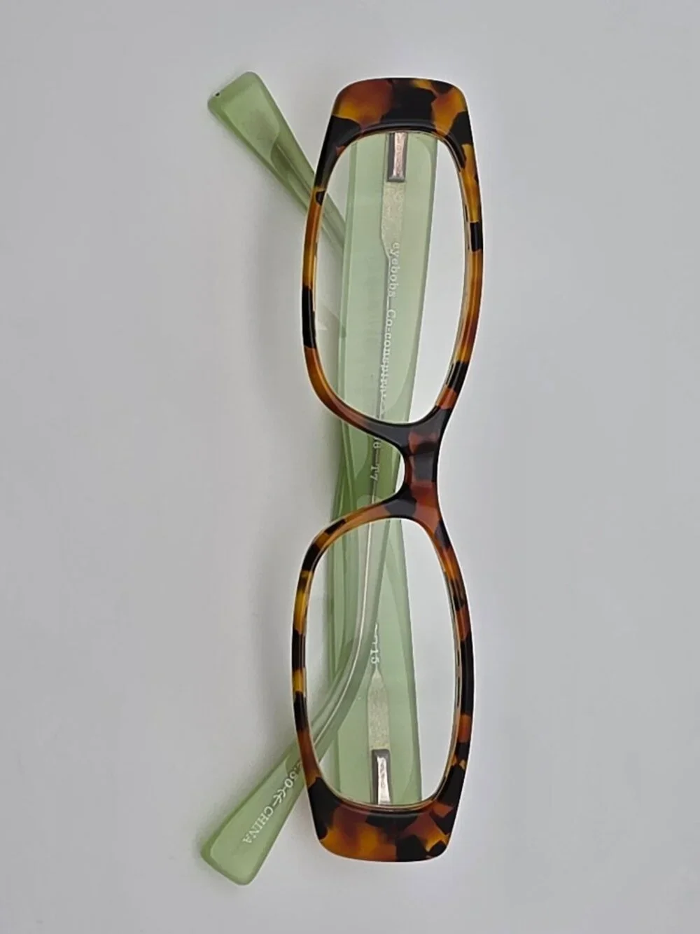 Eyebobs Co-Conspirator 2136 T7 Tortoise Funky Lime +2.50 Reading Glasses 52mm
